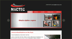Desktop Screenshot of mactecemp.com.br